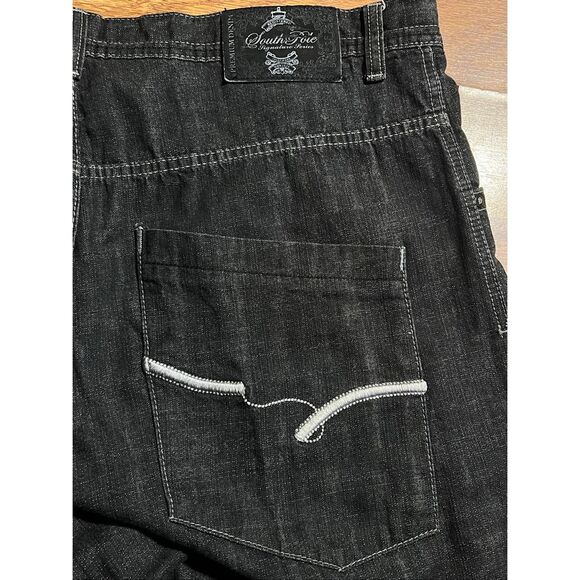 SOLD Vintage Y2K Southpole Black Baggy Size 42 Jeans - Picture 2 of 6